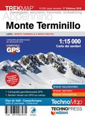 Monte Terminillo. Carta dei sentieri