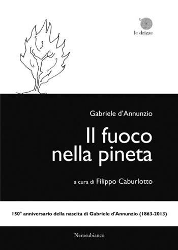Il fuoco nella pineta - Gabriele D'Annunzio - Libro Nerosubianco 2013, Le drizze | Libraccio.it