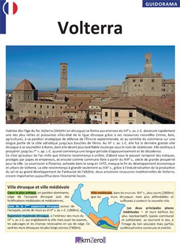 Volterra. Ediz. francese  - Libro KMZero 2016, Guidorama | Libraccio.it