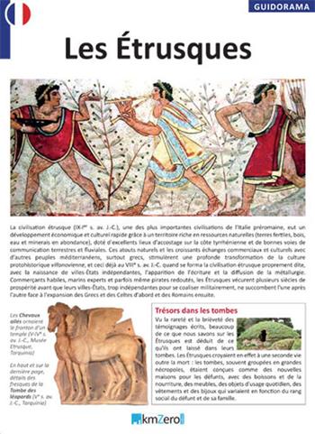 Les Étrusques  - Libro KMZero 2016, Guidorama | Libraccio.it