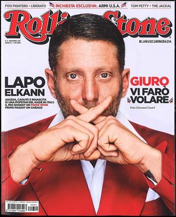 Rivista Rolling Stone. Numero 11, Novembre 2017  - Libro Rolling Stone 2017 | Libraccio.it