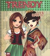 Trendy model world. Con adesivi