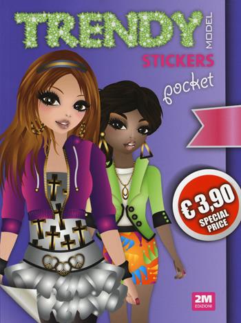 Trendy model pocket stickers. Viola. Vol. 2 - Valentina Russo - Libro 2M 2014 | Libraccio.it