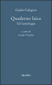 Image of Quaderno laico. Un'antologia