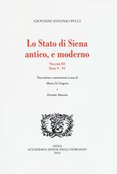 Lo stato di Siena antico e moderno. Parte 5-6. Vol. 3