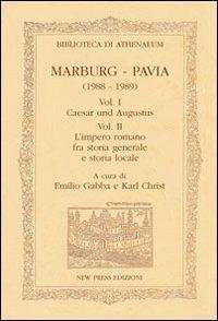 Marburg-Pavia (1988-1989). Ediz. italiana e tedesca - Emilio Gabba, Karl Christ - Libro New Press 2019, Biblioteca di Athenaeum | Libraccio.it
