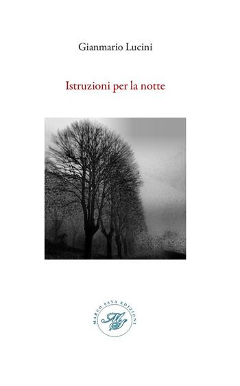 Istruzione per la notte. Raccolta poetica - Gianmario Lucini - Libro Marco Saya 2015 | Libraccio.it