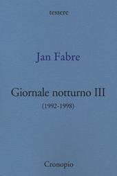 Giornale notturno (1992-1998). Vol. 3