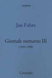 Giornale notturno (1992-1998). Vol. 3