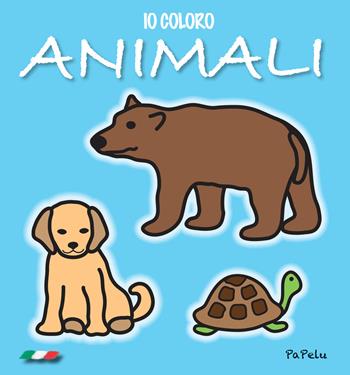 Io coloro animali - Eugenia Dolzhenkova, Luca Grigolato - Libro Papelu 2016, Io coloro | Libraccio.it