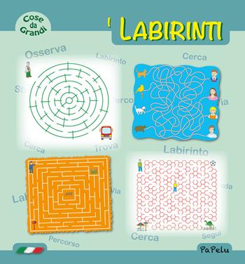 Cose da grandi. I labirinti. Ediz. illustrata - Eugenia Dolzhenkova, Luca Grigolato - Libro Papelu 2021, Cose da grandi | Libraccio.it