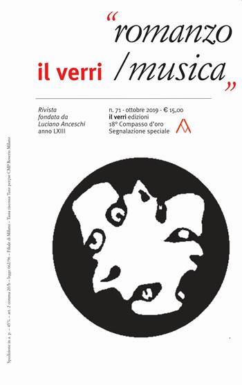 Il Verri (2019). Nuova ediz.. Vol. 71: Romanzo/Musica  - Libro edizioni del verri 2019 | Libraccio.it