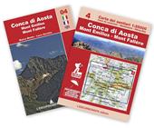 Conca di Aosta. Mont Emilius, Mont Fallére. Con carta escursionistica 1:25.000. Ediz. multilingue