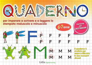 Quaderno per imparare a scrivere e a leggere lo stampato maiuscolo e minuscolo  - Libro La Cittadina Edizioni 2020 | Libraccio.it