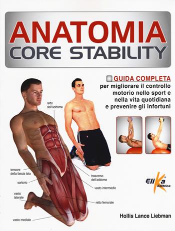 Anatomia Core Stability. Guida completa per migliorare il controllo motorio nello sport e nella vita quotidiana e prevenire gli infortuni - Lance Liebman Hollis - Libro Elika 2015, Anatomia | Libraccio.it