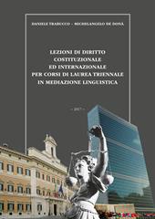 Lezioni di diritto costituzionale ed internazionale per corsi di laurea triennale in mediazione linguistica