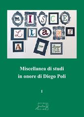 Miscellanea di studi in onore di Diego Poli