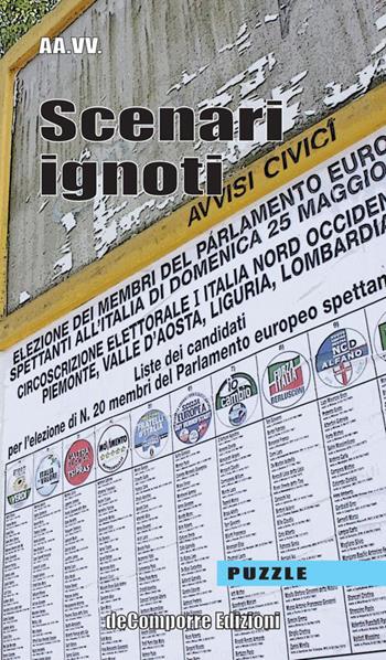 Scenari ignoti  - Libro de-Comporre 2014, Puzzle | Libraccio.it