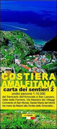 Mappa dei sentieri della costiera Amalfitana. Scala 1:10.000. Vol. 2: Da Maiori al Fiordo di Furore. - Gabriele Cavaliere - Libro Officine Zephiro 2014, Cart&guide | Libraccio.it