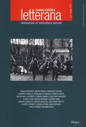 Nuova rivista letteraria (2014). Vol. 9  - Libro Edizioni Alegre 2014 | Libraccio.it