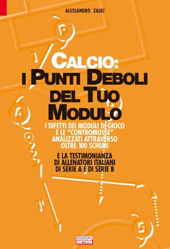 Calcio. I punti deboli del tuo modulo. I difetti dei moduli di gioco e le contromosse analizzati attraverso oltre 100 schemi e la testimonianza di allenatori... - Alessandro Zauli - Libro Correre 2006 | Libraccio.it