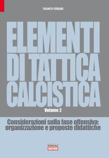 Elementi di tattica calcistica. Considerazioni sulla fase offensiva. Organizzazione e proposte didattiche. Vol. 2 - Franco Ferrari - Libro Correre 2009 | Libraccio.it