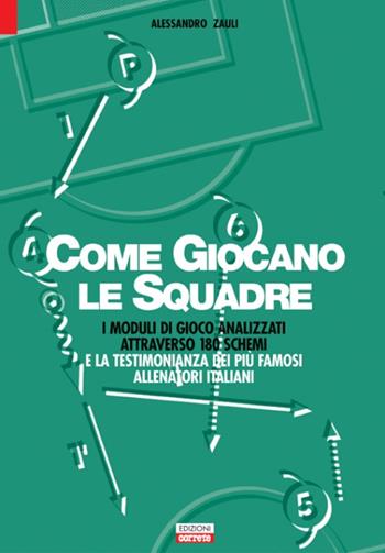 Calcio. Come giocano le squadre. I moduli di gioco analizzati attraverso 180 schemi e la testimonianza dei più famosi allenatori italiani - Alessandro Zauli - Libro Correre 2001 | Libraccio.it