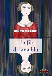 Un filo di lana blu