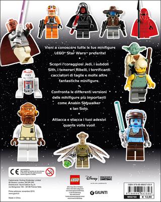Star Wars. Lego minifigures. Con adesivi. Ediz. illustrata  - Libro Lucas Libri 2015 | Libraccio.it
