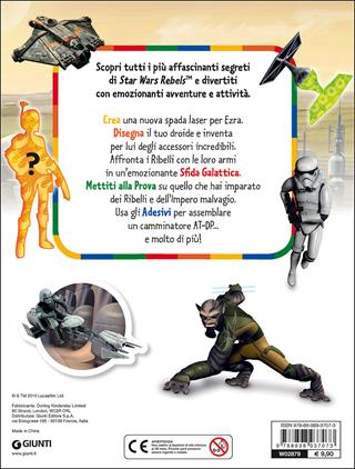 Star Wars-Rebels. Gamefiles collection. Con adesivi. Ediz. illustrata  - Libro Lucas Libri 2015 | Libraccio.it
