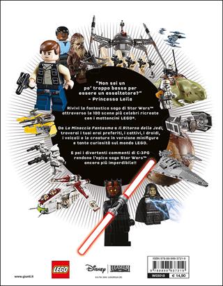 Star Wars Lego in 100 scene. La guida ai personaggi. Ediz. illustrata  - Libro Lucas Libri 2016 | Libraccio.it