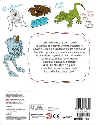 Il libro da giocare, da ridere e... da disegnare! Star Wars. Lego. Ediz. illustrata  - Libro Lucas Libri 2016 | Libraccio.it