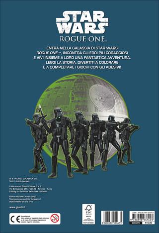 Rogue One. Star Wars. Colora e attacca gli eroi. Con adesivi. Ediz. illustrata  - Libro Lucas Libri 2017, Attacca gli eroi | Libraccio.it