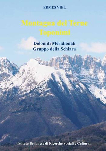 Montagna del Terne. Toponimi. Dolomiti Meridionali. Gruppo della Schiara. Con cartina del monte Terne - Ermes Viel - Libro Ist. Bellunese Ricerche Soc. 2016, Serie varie | Libraccio.it