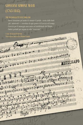 Giovanni Simone Mayr (1763-1845). Con CD-Audio  - Libro Ass. Culturale G. Serassi 2016 | Libraccio.it