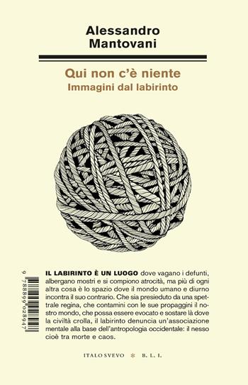 Qui non c'è niente. Immagini dal labirinto - Alessandro Mantovani - Libro Italo Svevo 2025, Biblioteca di letteratura inutile | Libraccio.it