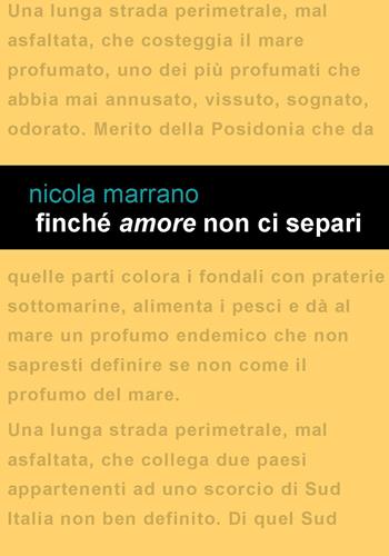 Finché amore non ci separi - Nicola Marrano - Libro Project 2015 | Libraccio.it