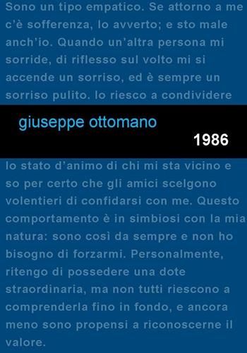 1986 - Giuseppe Ottomano - Libro Project 2016 | Libraccio.it