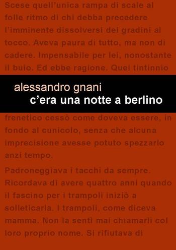 C'era una notte a Berlino - Alessandro Gnani - Libro Project 2017 | Libraccio.it