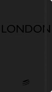 London. Notebook. Black cover. Ediz. italiana e inglese