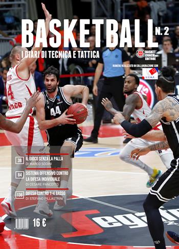 Basketball. I diari di tecnica e tattica. Vol. 2  - Libro BasketCoach.Net 2019 | Libraccio.it