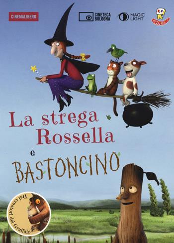 La strega Rossella-Bastoncino. DVD. Con libro  - Libro Edizioni Cineteca di Bologna 2018, Cinemalibero | Libraccio.it