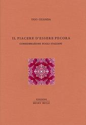 Il piacere d'essere pecora. Considerazioni sugli italiani