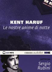 Le nostre anime di notte letto da Sergio Rubini. Audiolibro. CD Audio formato MP3