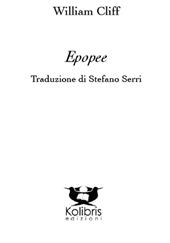 Epopee. Ediz. italiana e inglese