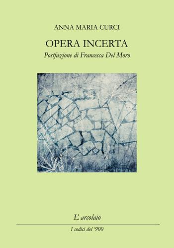 Opera incerta - Anna Maria Curci - Libro L'Arcolaio 2020, I codici del '900 | Libraccio.it