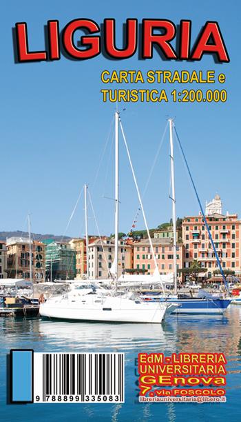 Liguria 1:200.000. Carta stradale e turistica  - Libro Edizioni del Magistero 2018 | Libraccio.it