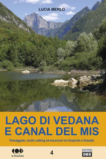 Lago di Vedana e canal del Mis. Passeggiate, nordic walking ed escursioni tra Sospirolo e Gosaldo - Lucia Merlo - Libro DBS 2016, Le formiche | Libraccio.it