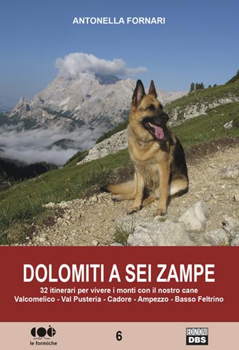 Dolomiti a sei zampe. 32 itinerari per vivere i monti con il nostro cane - Antonella Fornari - Libro DBS 2016, Le formiche | Libraccio.it