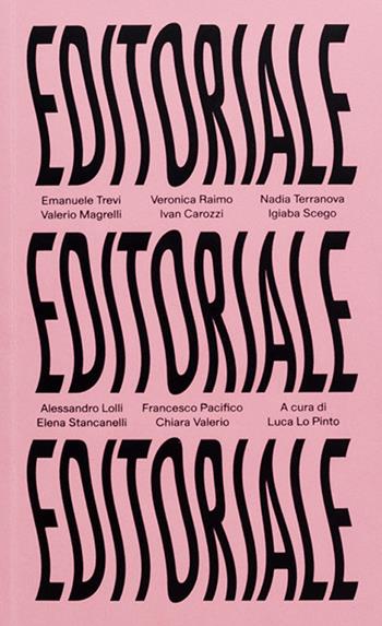 Editoriale  - Libro Humboldt Books 2021 | Libraccio.it